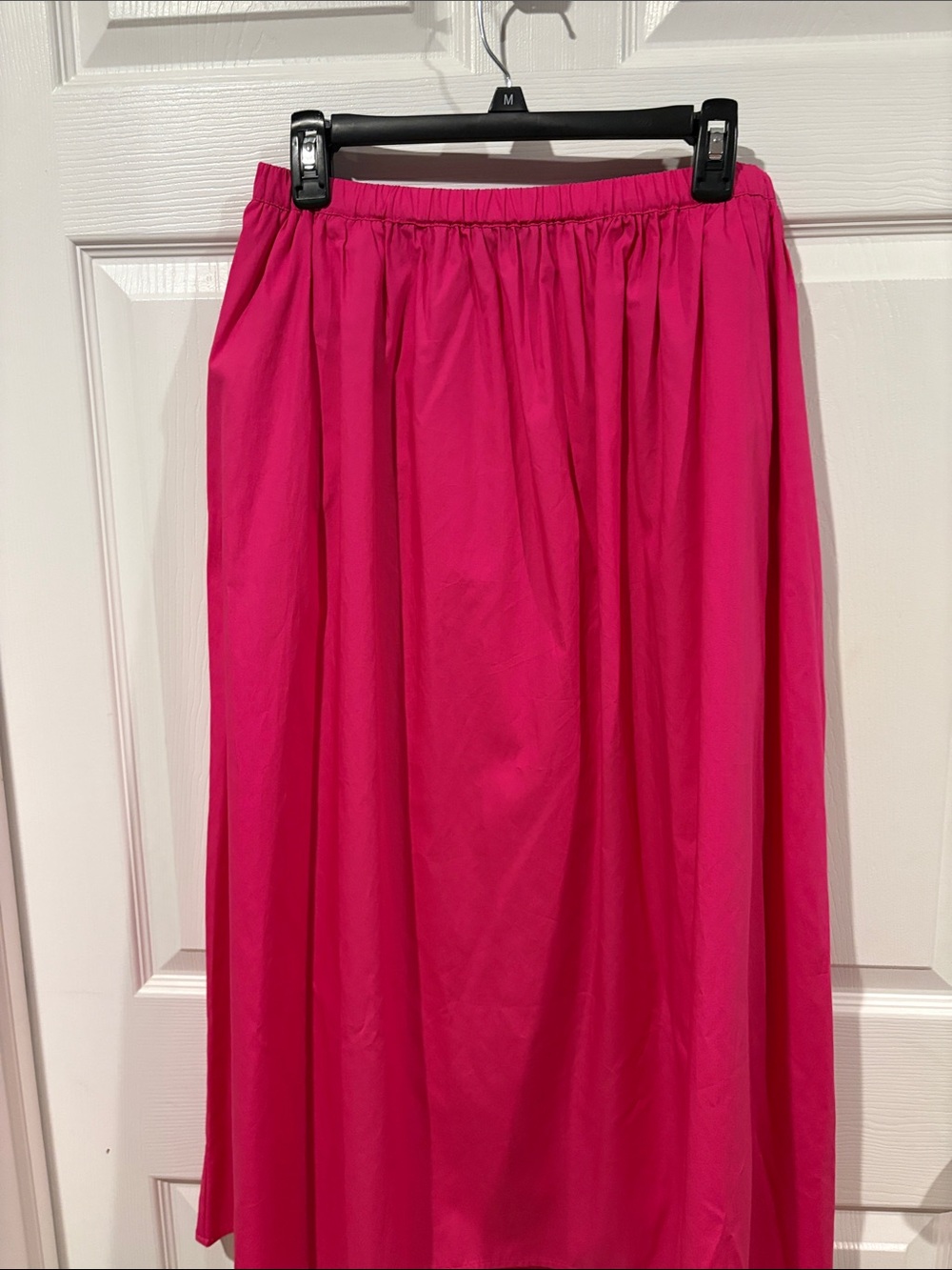 Simply Vera Vera Wang Hot Pink Maxi Skirt with Elastic Waistband